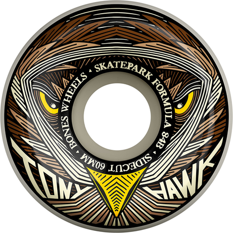 Bones Wheels (Jeu De 4) Spf 60Mm P5 Night Hawk 84B
