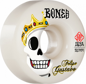 Bones Wheels (Jeu De 4) Stf 51Mm V1 Gustavo Notorious 103A