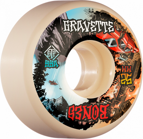 Bones Wheels (Jeu De 4) Stf 52Mm V2 Gravette Heaven Hell 99A