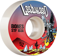 Bones Wheels (Jeu De 4) Stf 52Mm V3 Lockwood Metal 103A