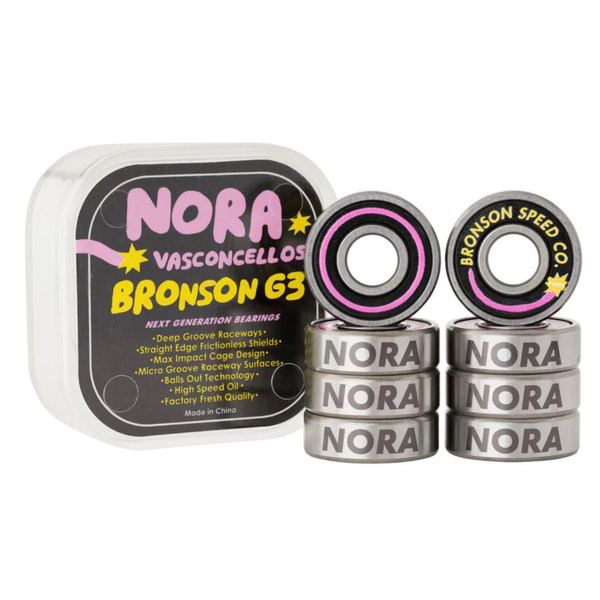 Bronson Speed Co Roulements (Jeu De 8) Pro Nora V G3