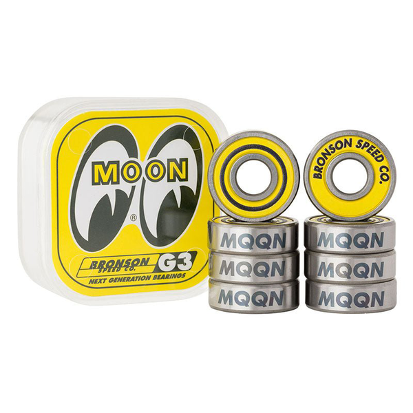Bronson Speed Co Roulements (Jeu De 8) Mooneyes G3