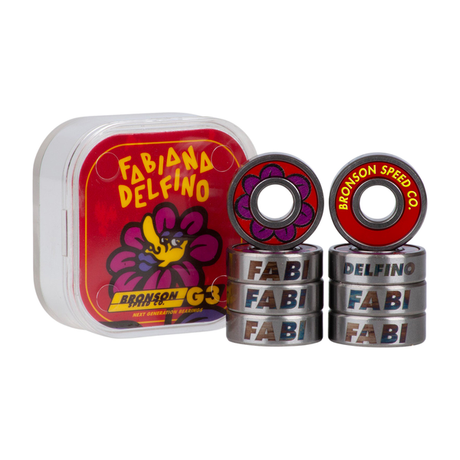 Bronson Speed Co Roulements (Jeu De 8) Pro F.Delfino G3