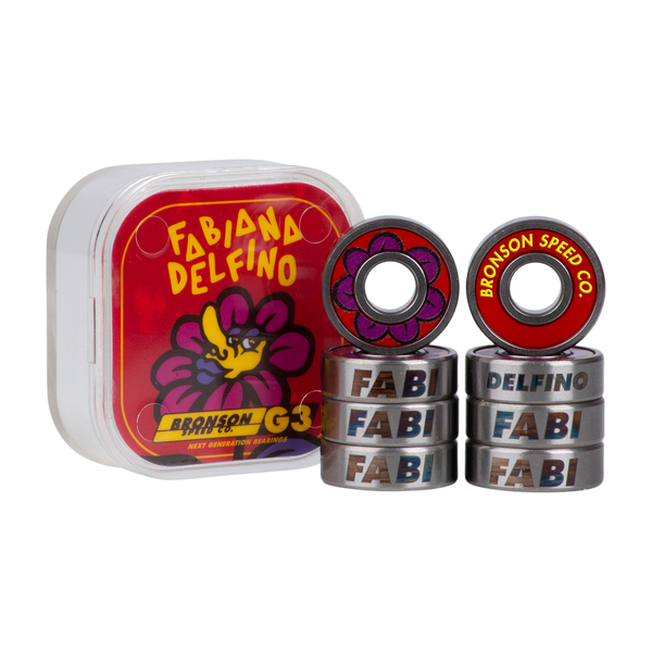Bronson Speed Co Roulements (Jeu De 8) Pro F.Delfino G3