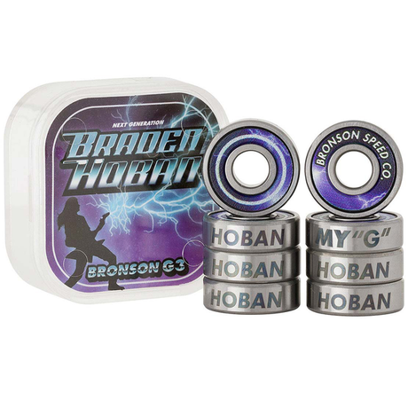 Bronson Speed Co Roulements (Jeu De 8) Pro Braden Hoban G3