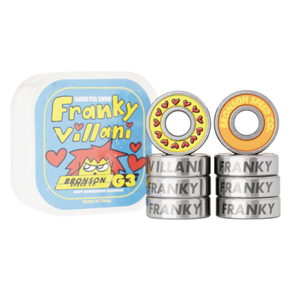 Bronson Speed Co. Roulements (Jeu De 8) Pro Villani G3