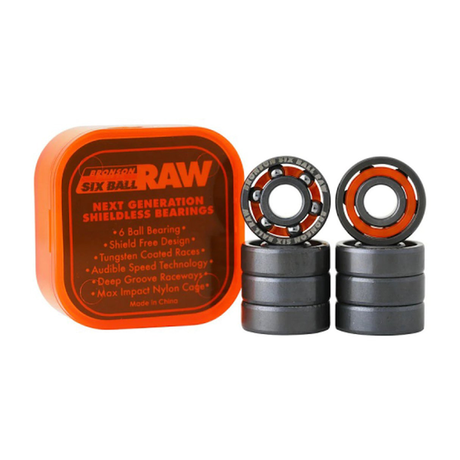 Bronson Speed Co Roulements (Jeu De 8) Raw 6-Ball