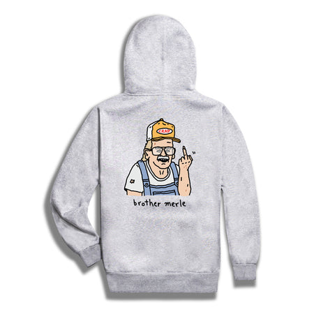 Brother Merle Sweat Randy Hood Heather Grey