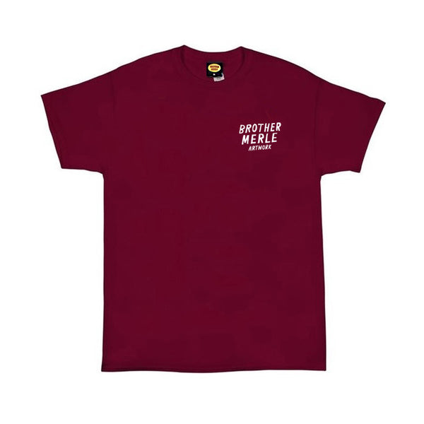 Brother Merle T-Shirt Ss Peace And Tp Cardinal