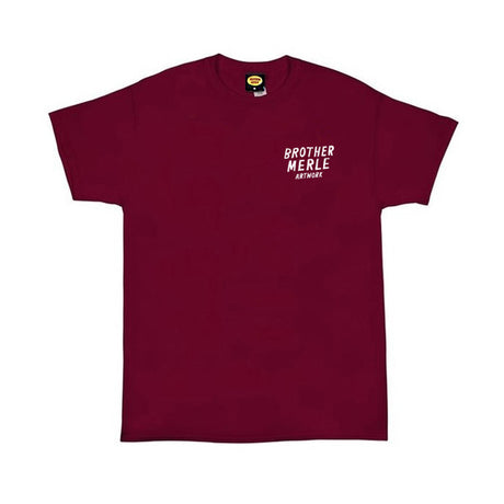 Brother Merle T-Shirt Ss Peace And Tp Cardinal