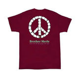 Brother Merle T-Shirt Ss Peace And Tp Cardinal