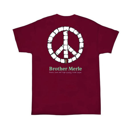 Brother Merle T-Shirt Ss Peace And Tp Cardinal