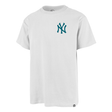 Tee-shirt 47 Brand MLB New York Yankees Backer Echo White Wash