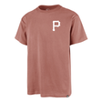Tee-shirt 47 Brand MLB Pittsburgh Pirates Backer Echo Sedona Pink