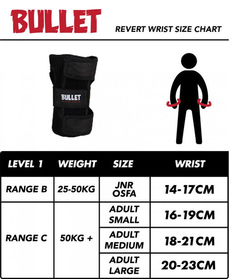 Bullet Pads (Uk) Revert Wrist Adult