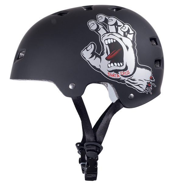 Bullet Helmet (Casque) Screaming Hand Black + Mousses