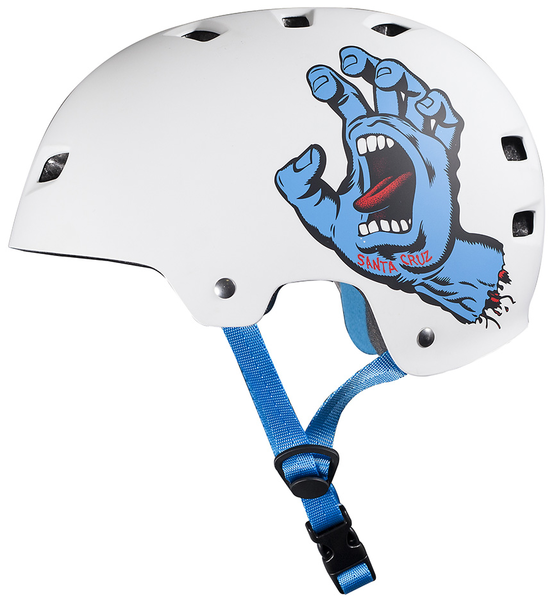 Bullet Helmet (Casque) Screaming Hand White + Mousses