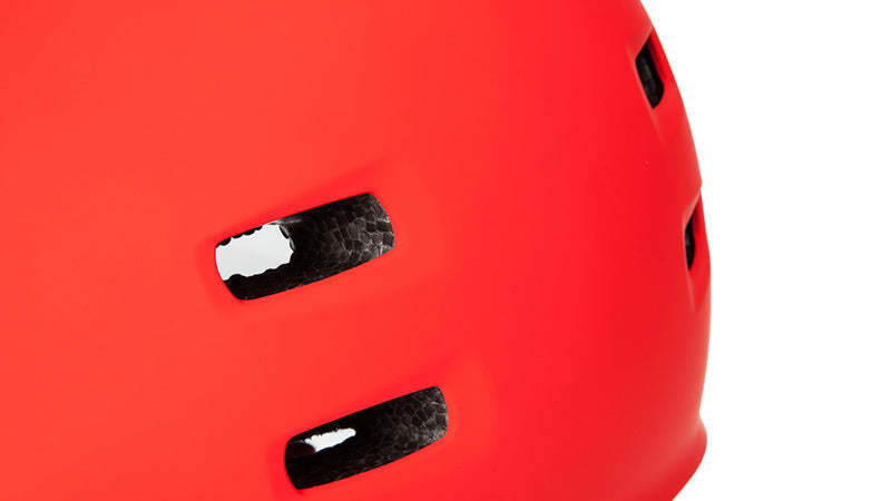 Bullet Helmet (Casque) Red Matt + Mousses