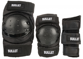 Bullet Junior Combo (Pack De Protections Enfant) Black