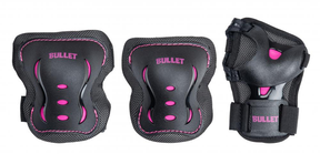 Bullet Junior Combo (Pack De Protections Enfant) Black Pink