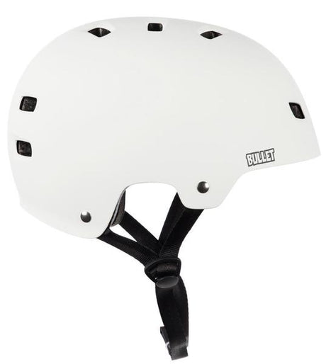 Bullet Helmet (Casque) Matt White + Mousses