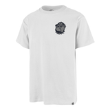 Tee-shirt 47 Brand NCAA Georgetown Hoyas Backer Echo White Wash
