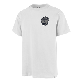 Tee-shirt 47 Brand NCAA Georgetown Hoyas Backer Echo White Wash