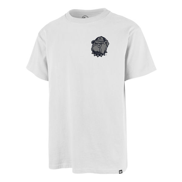 Tee-shirt 47 Brand NCAA Georgetown Hoyas Backer Echo White Wash