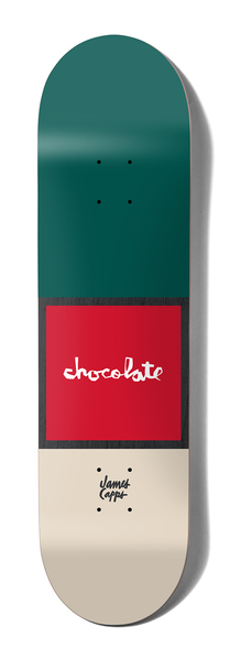 Chocolate Deck Red Square Capps