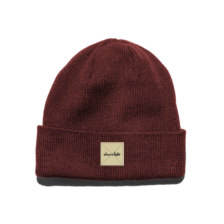 Chocolate Beanie Work Burgundy