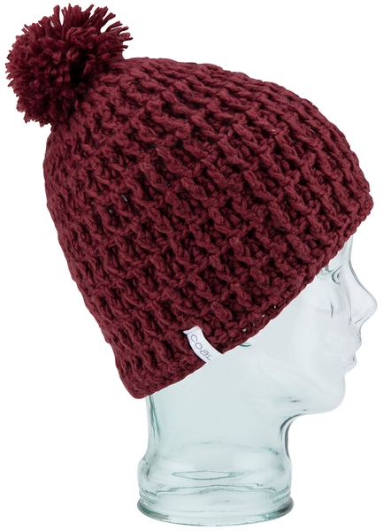 Bonnet Coal The Waffle Burgundy