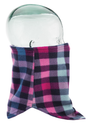 Cache-cou Coal The V-Neck Pink Plaid