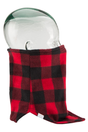 Cache-cou Coal The V-Neck Plaid