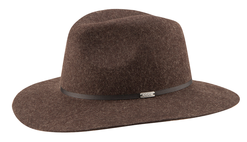 Chapeau Coal The Harmon Heather Brown