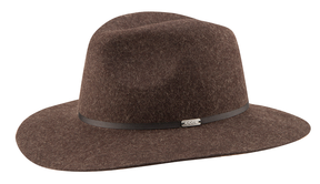 Chapeau Coal The Harmon Heather Brown