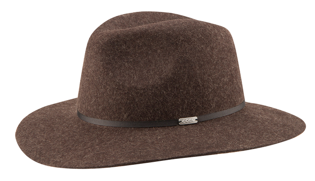 Chapeau Coal The Harmon Heather Brown