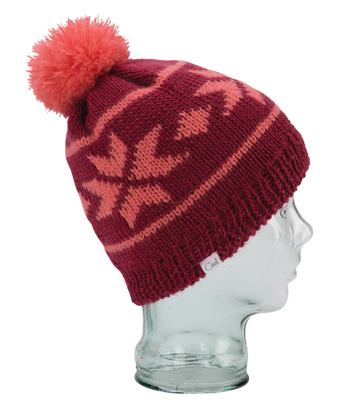 Bonnet Coal Wos The Britta Burgundy