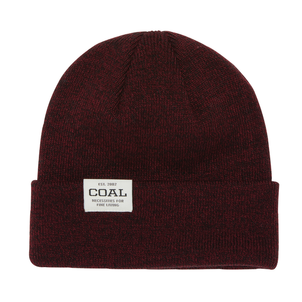Bonnet Coal The Uniform Low Dark Burgundy Marl