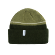 Bonnet Coal Frena Olive Blocked Stripe