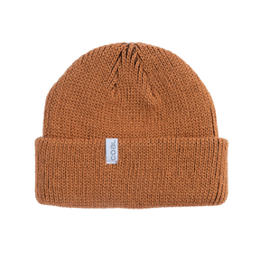 Bonnet Coal Frena Light Brown Rib