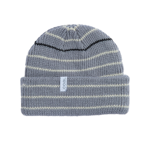 Bonnet Coal Frena Mid Grey Stripe