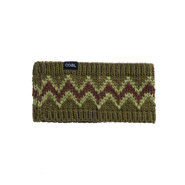 Bandeau Coal Meadows Olive Brown