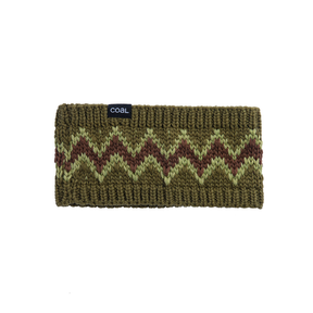 Bandeau Coal Meadows Olive Brown