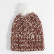Bonnet Coal Maizy Burgundy Speckle
