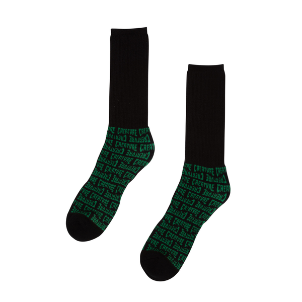 Creature Socks Lurkers Crew Black