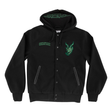 Creature Jacket Drop Out Ls Varsity Black