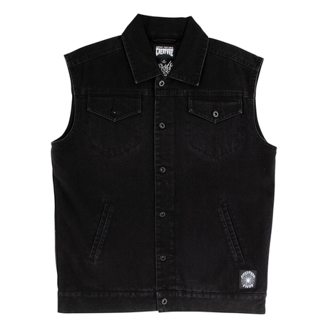 Creature Jacket Resurrection Vest Top Black