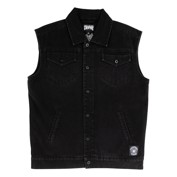 Creature Jacket Resurrection Vest Top Black