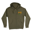Creature Sweat Deadly Sands Zip Hood Army