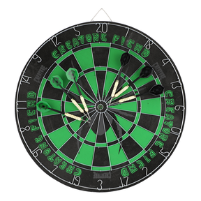 Creature Jeu de Flechette Web Dart Board Black DK Green